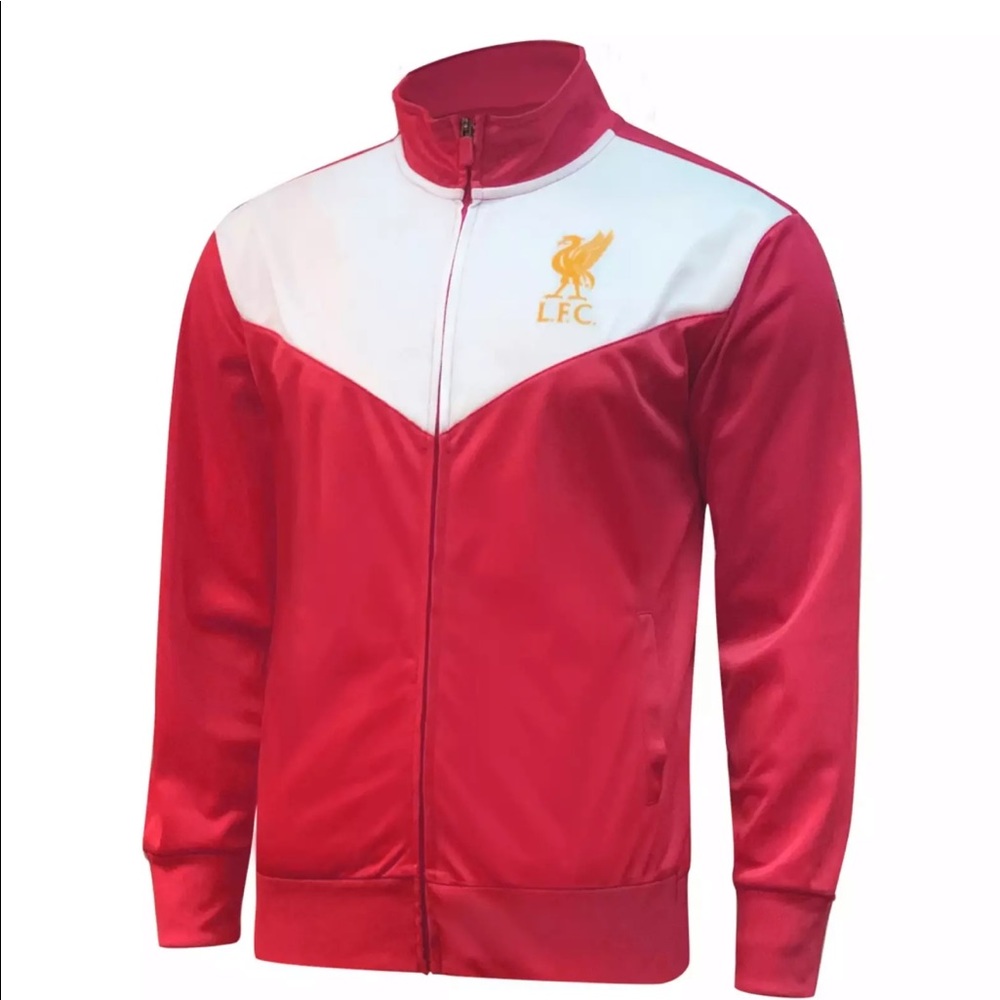 LIVERPOOL FC Men's Zip up Jacket track Soccer